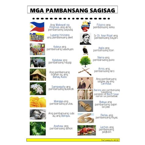 pambansang pagkakakilanlan|Pambansang Sagisag Ng Pilipinas .